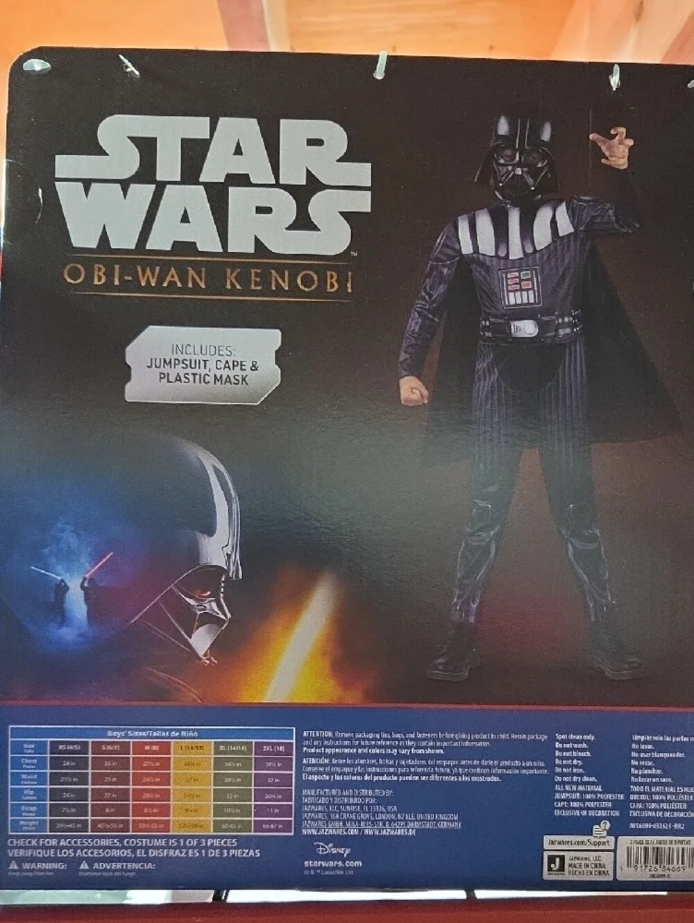 Star Wars Darth Vader Costume - Black
